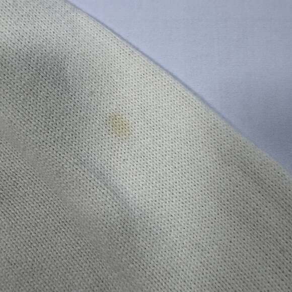 Oscar De La Renta Cream 1/4 Zip Sweater Size XL - Picture 8 of 9